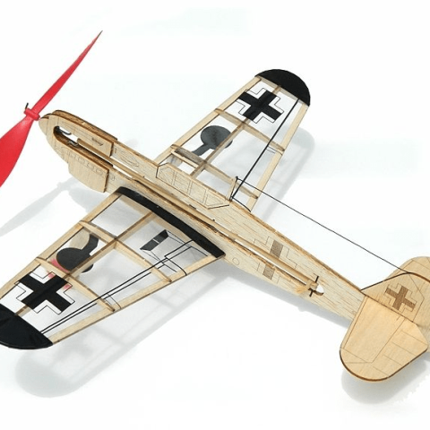 Messerschmitt Me 109 Guillow Mini-Gummimotormodell