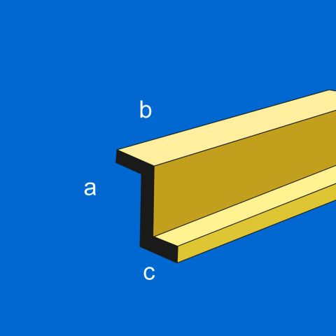 Z-Profil, 1000 x 1,0 x 1,15 mm