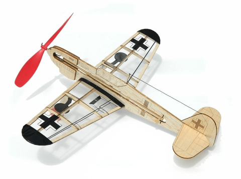 German Fighter Guillow Minimodell